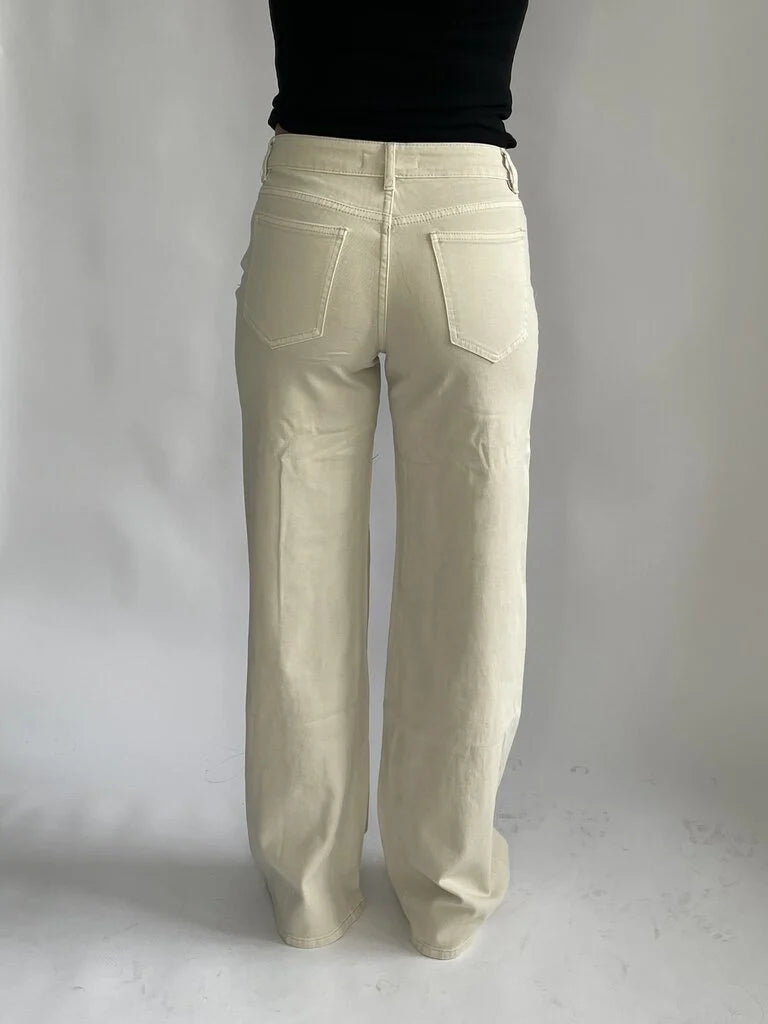 "Marley" Mid waist wide leg extra long