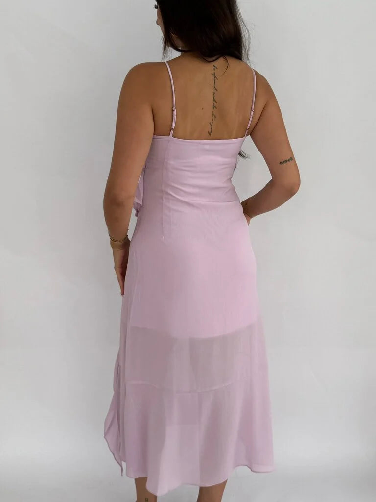 "Thorvi" Ruffel maxi Dress