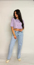 "Loua" Crop T-shirt