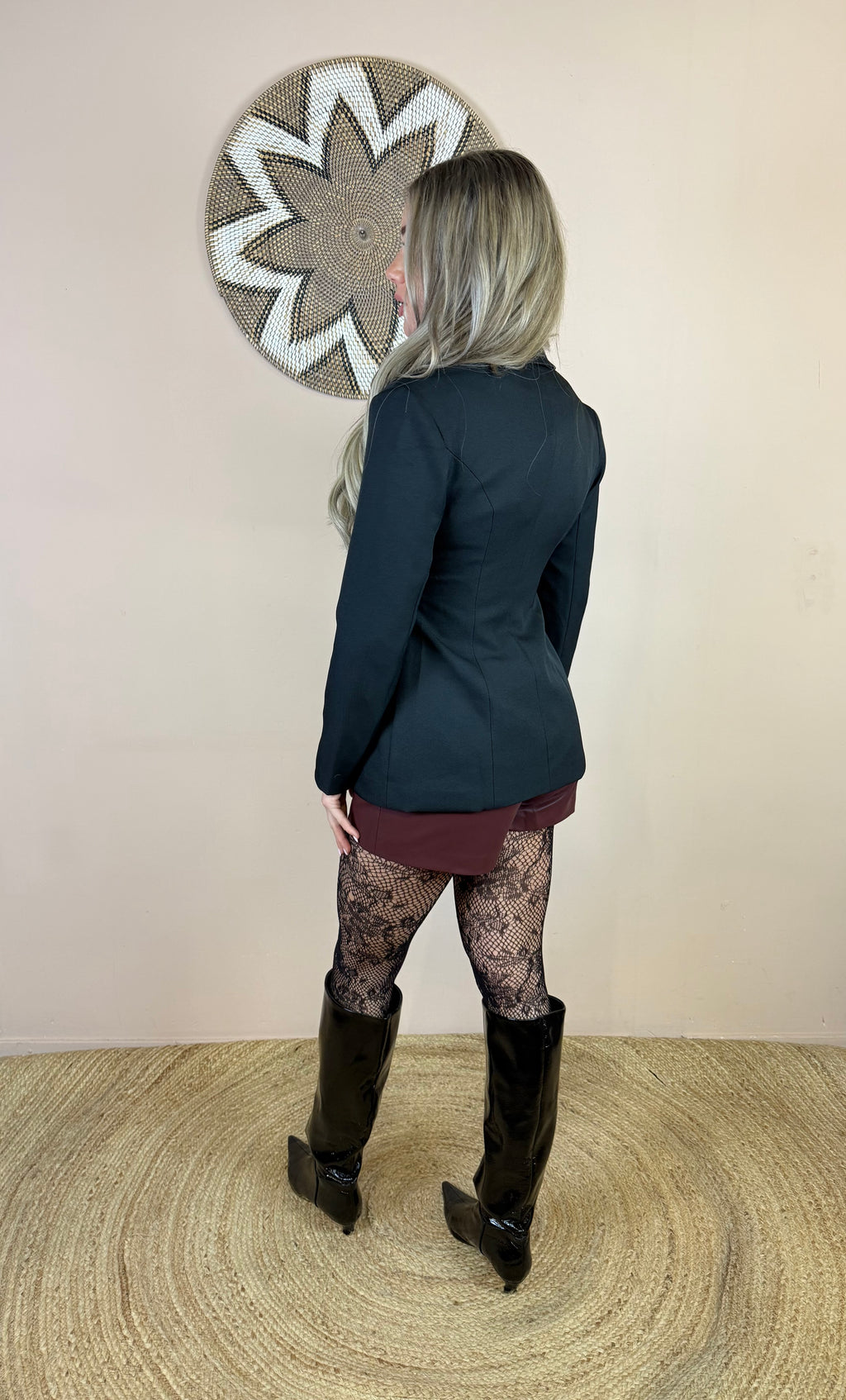 "Luna" gedetailleerde blazer