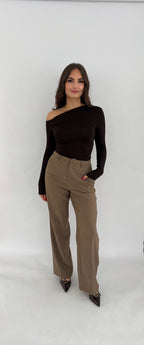 "Dunja" pantalon - taupe