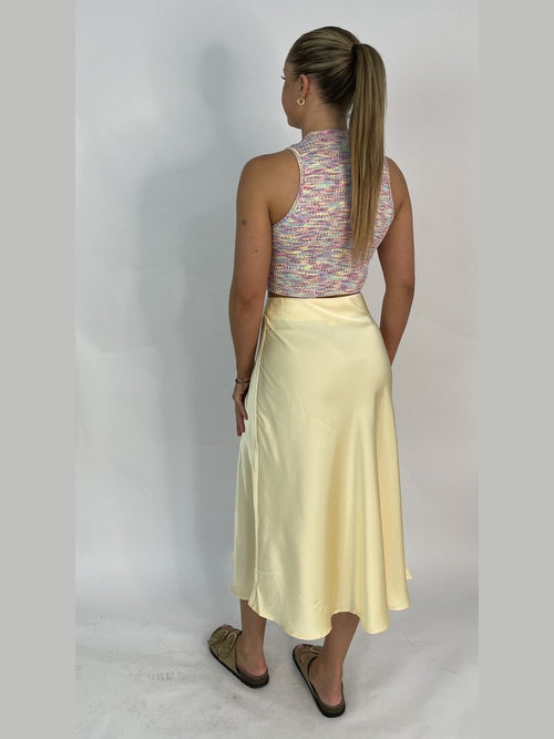 "Dana" Heathered top - multi color