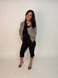 “Amara” veste oversized onderdeel set