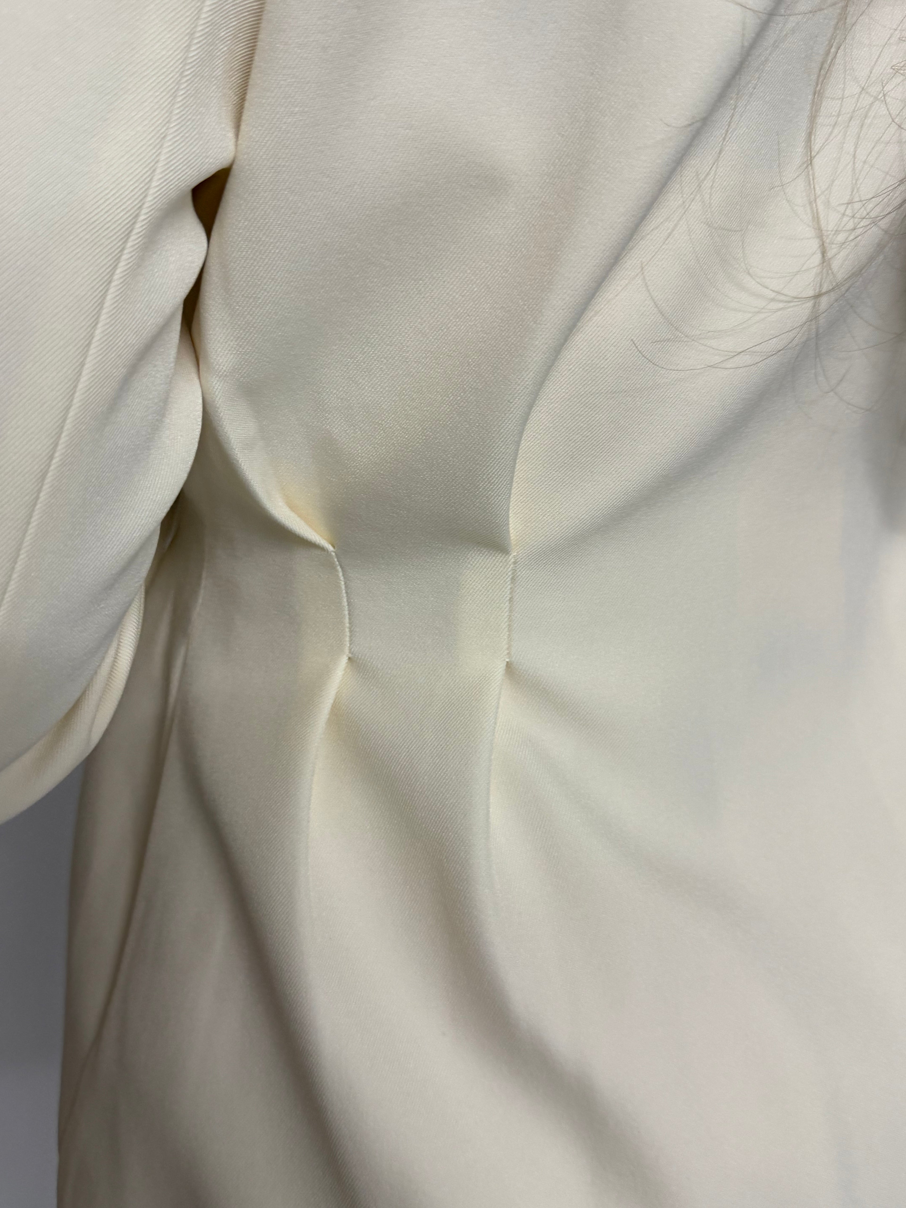 “Olivia” jewel neck blazer