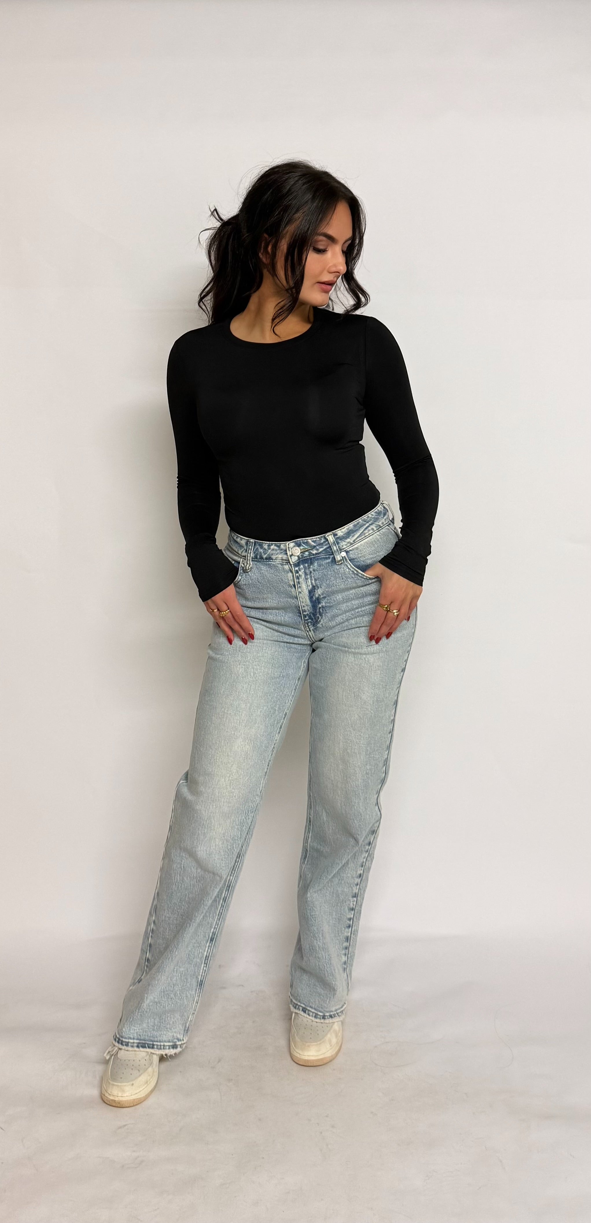 "Liv" body ronde hals