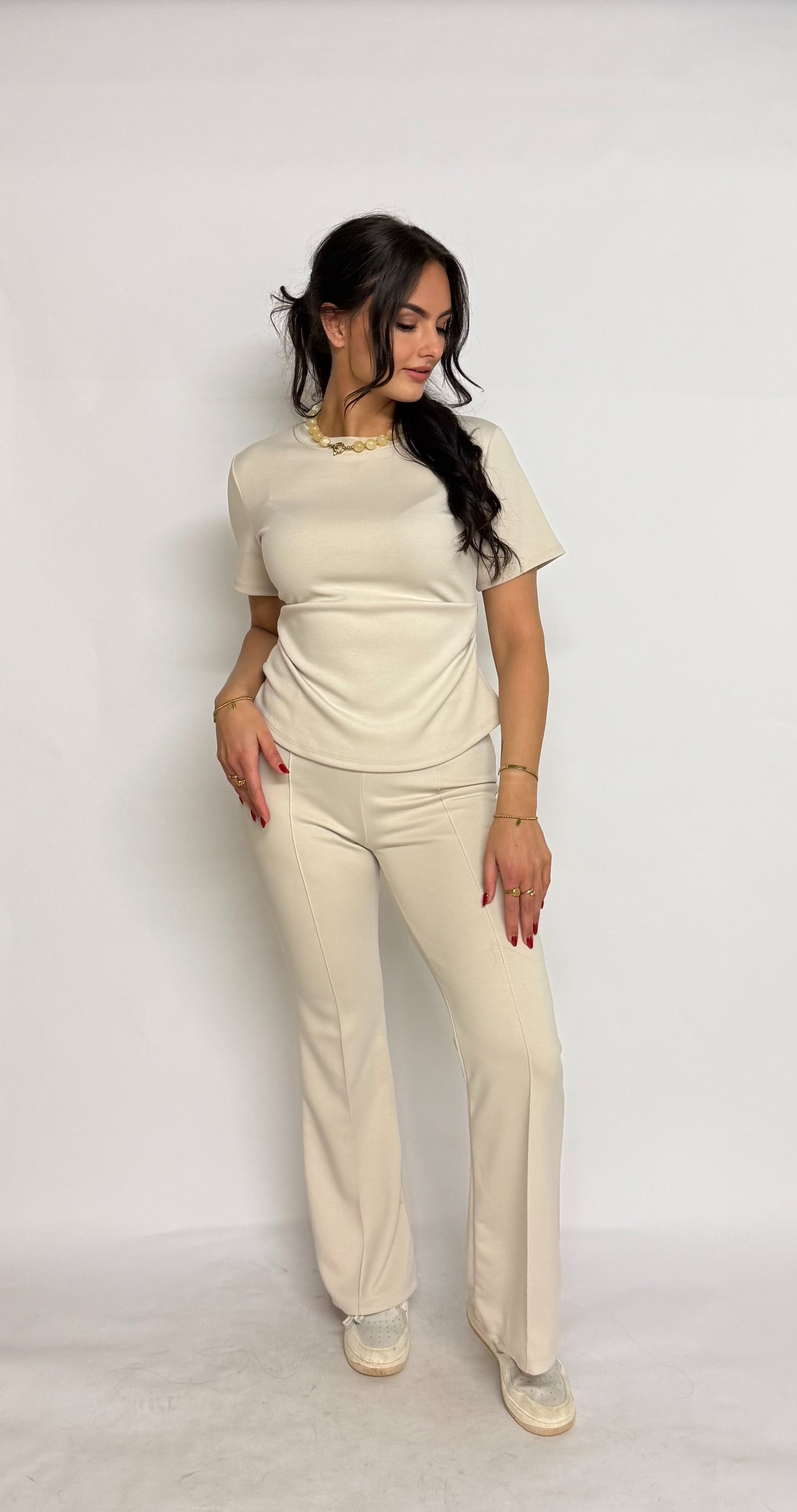 "Sophia" comfy set korte mouw