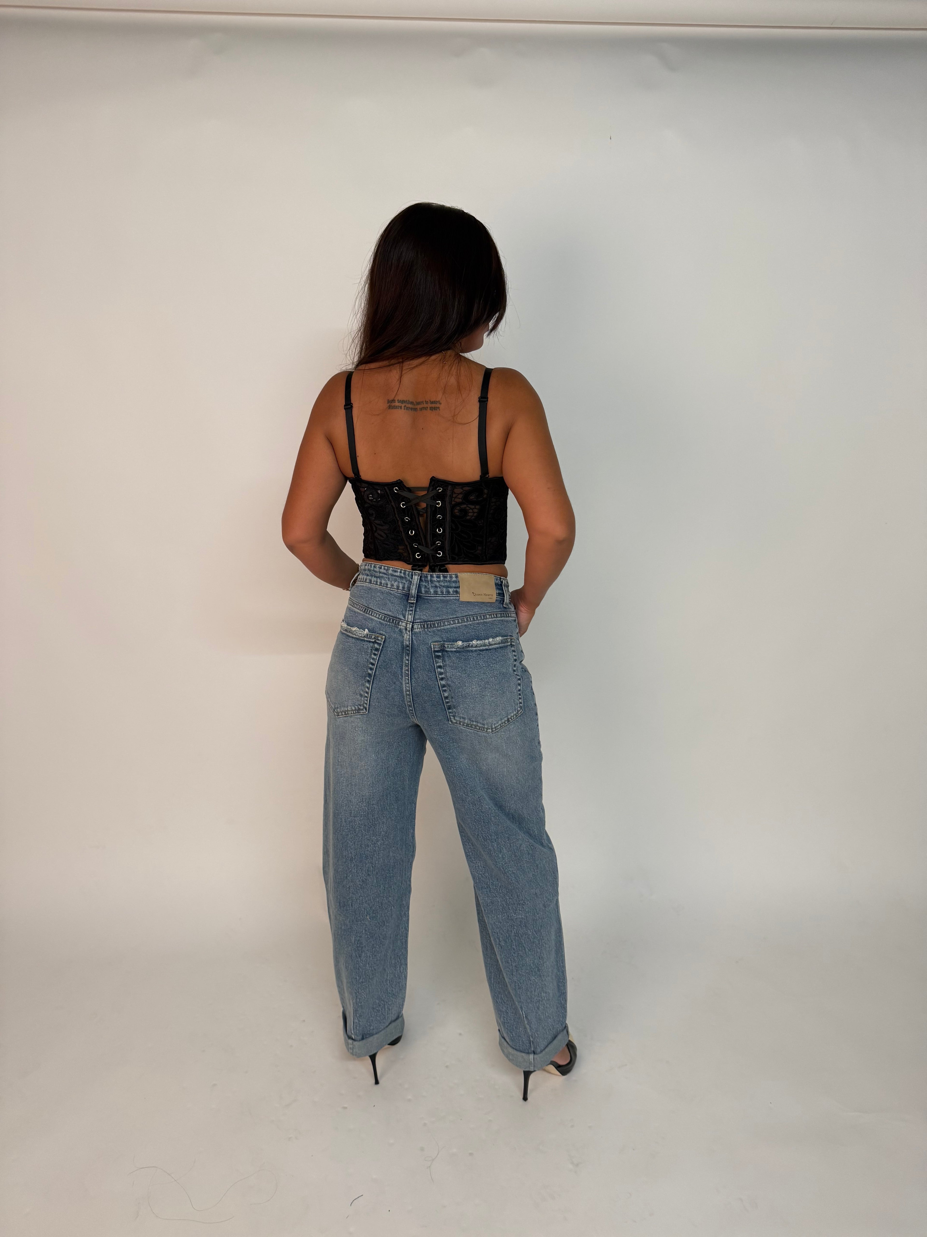 “Aria” roll up them jeans