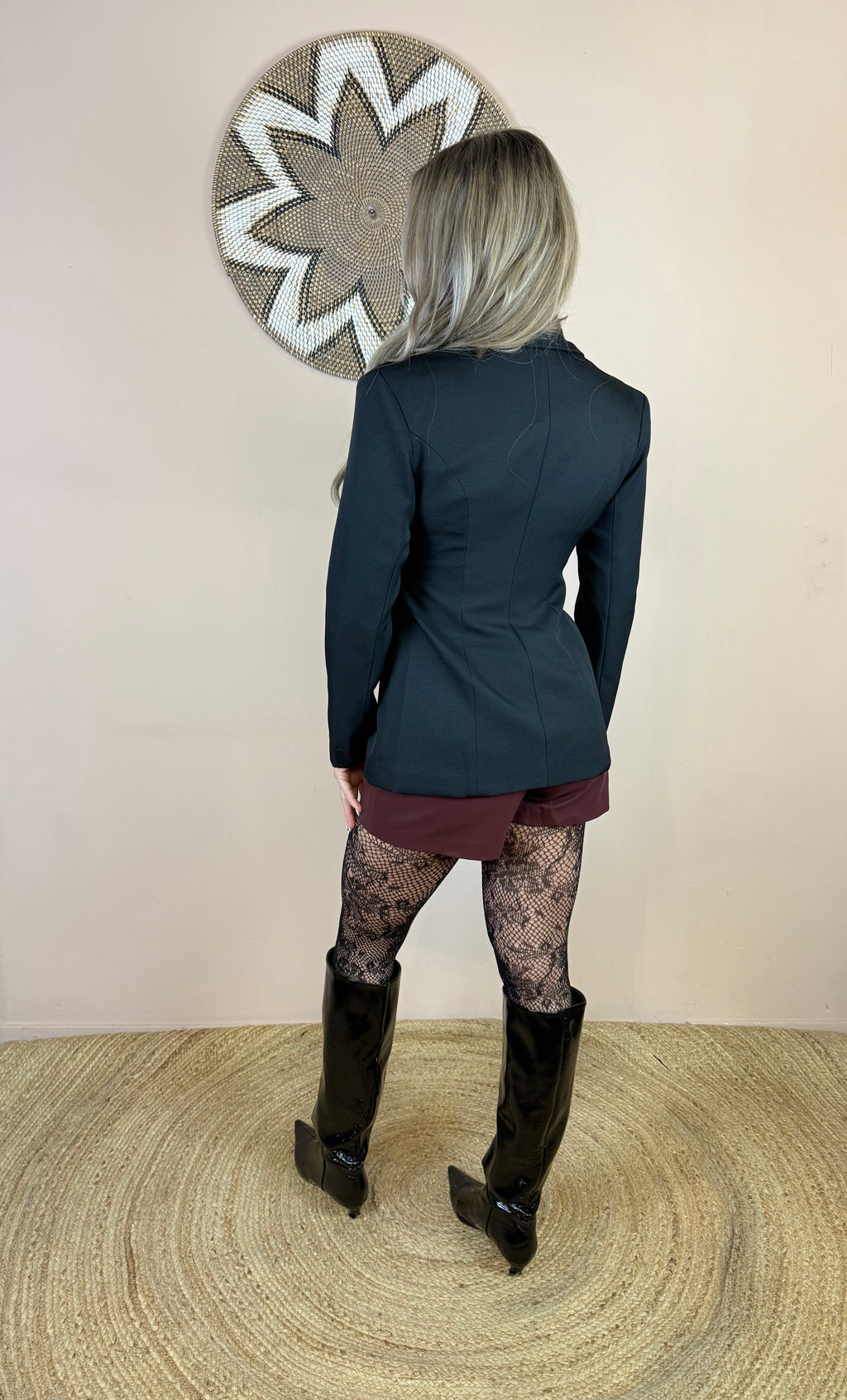 "Luna" gedetailleerde blazer