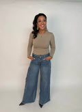 “Kaia” soft basic top onderdeel van set