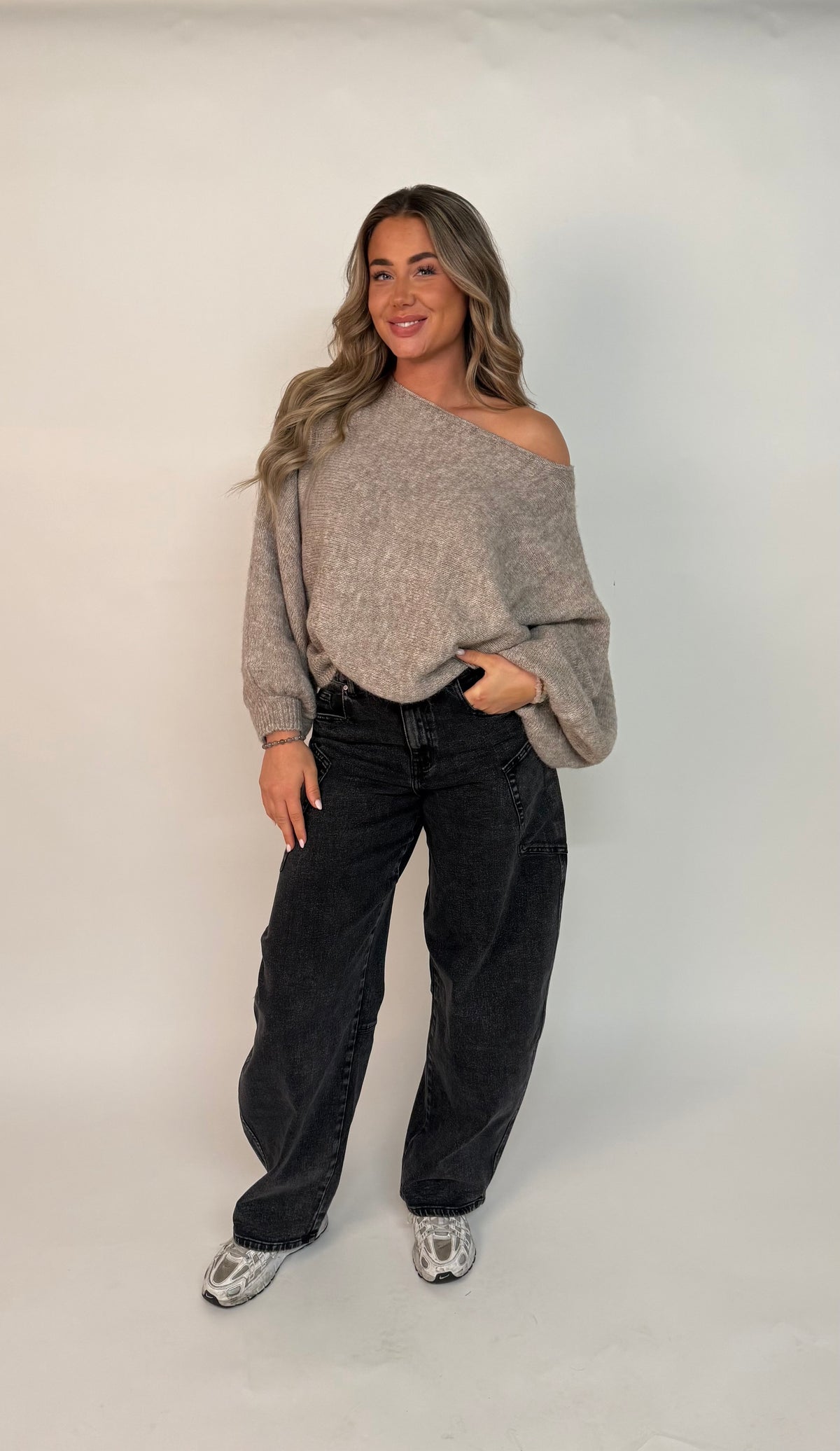 "Nore" Butterfly sleeve Sweater