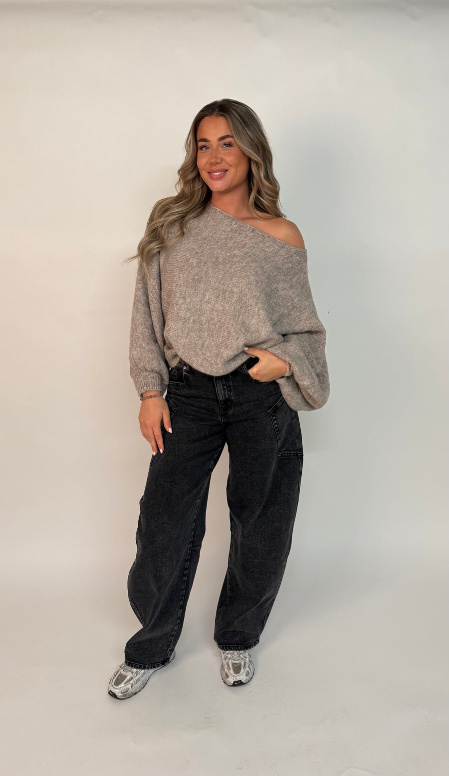 "Nore" Butterfly sleeve Sweater
