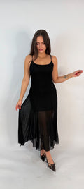 "Julia" flared dress