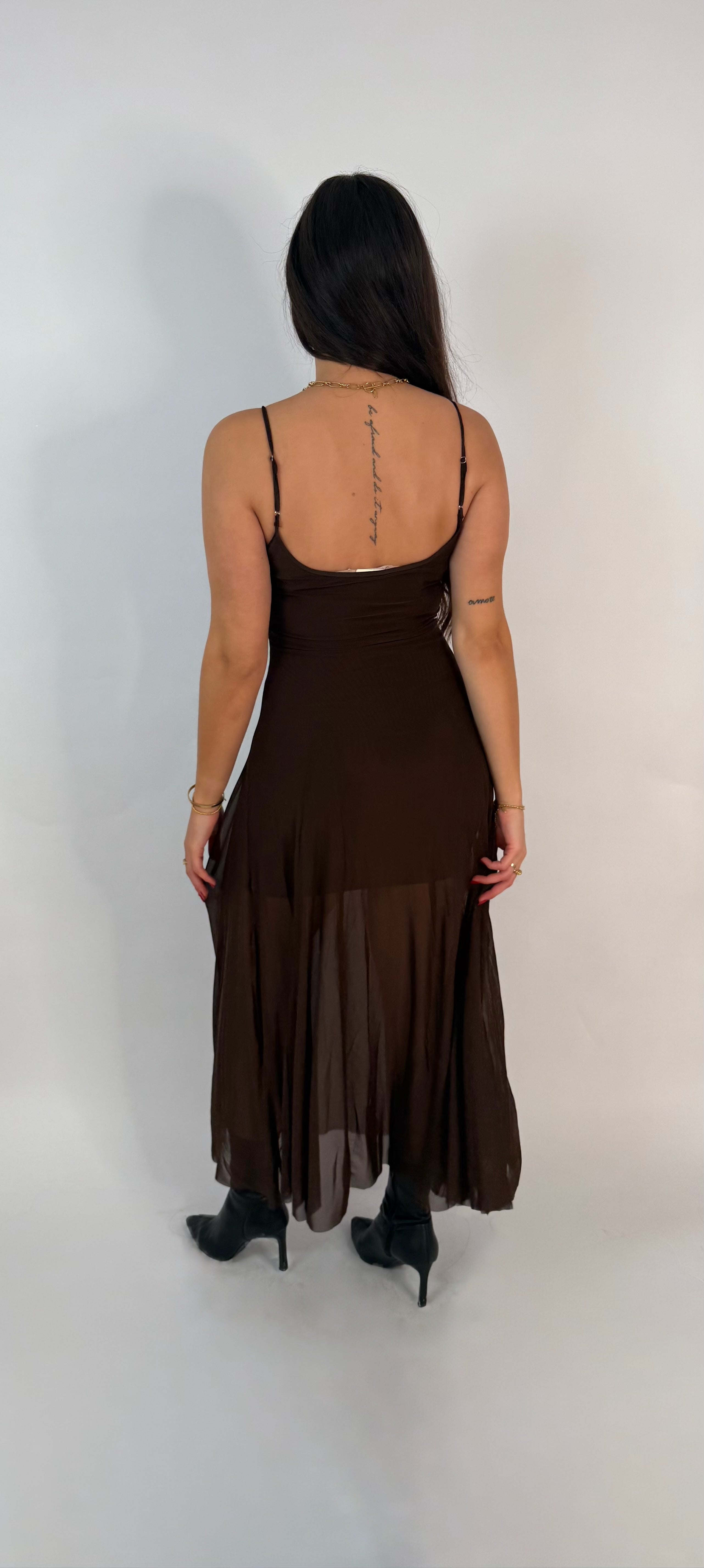 "Julia" flared dress