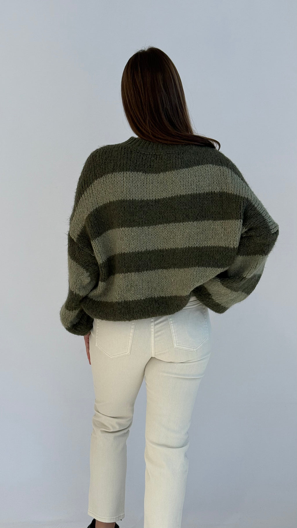 "Shalaya" Stripe sweater