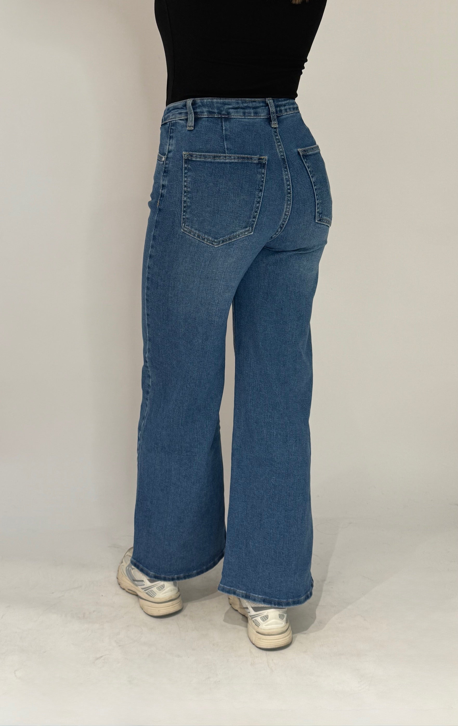"Nevealy" straight leg jeans extra long