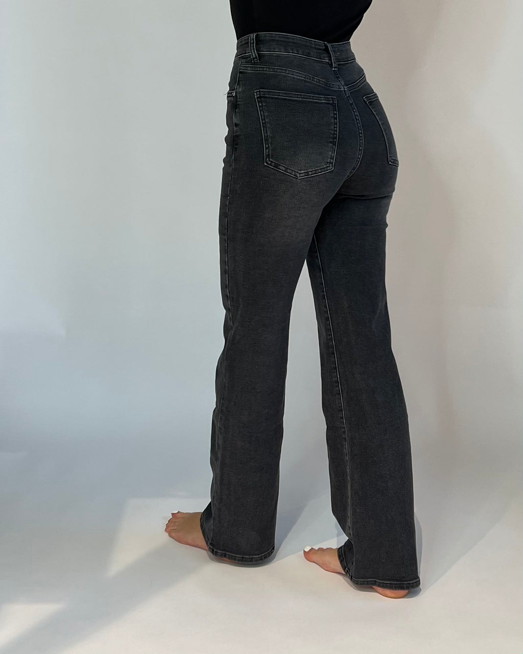 "Rosy" highwaist straight jeans