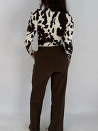 "Dunja" Pantalon - Choco