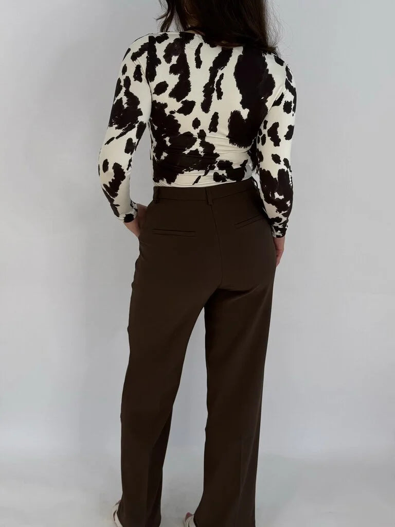 "Dunja" Pantalon - Choco