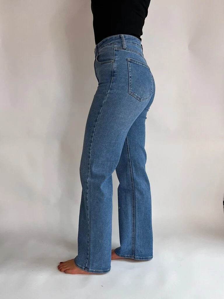 "Emma" Highwaist jeans Wide leg