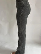 "Lisa" Highwaist Jeans Straight Leg Extra Long