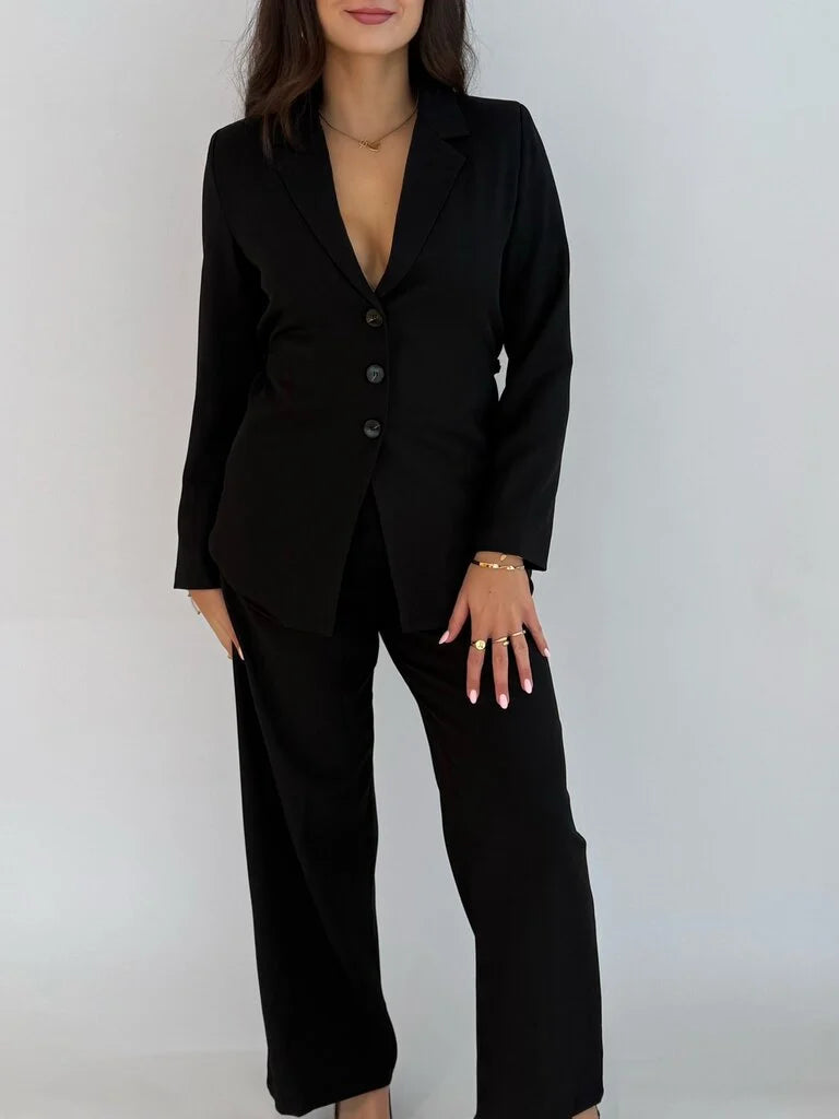 "Lucee" pantalon onderdeel van set