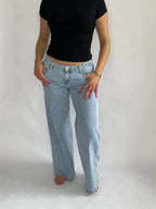 "Nola" Low waist wide leg