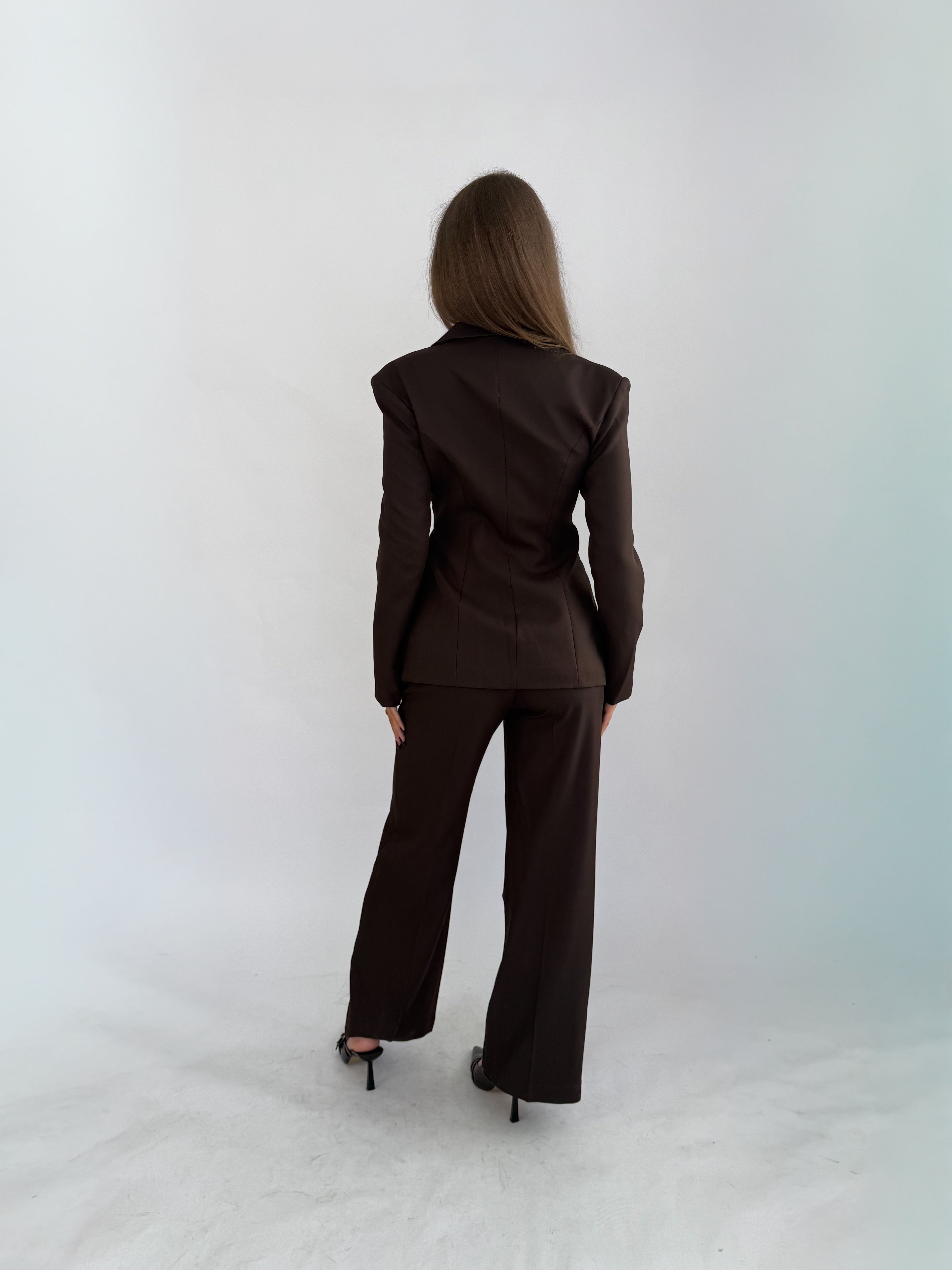 "Luna" gedetailleerde blazer onderdeel van set