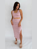 "Sally" striped set